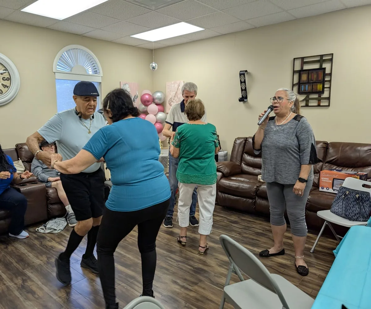 Moving together at The Golden Years Senior Activity Center